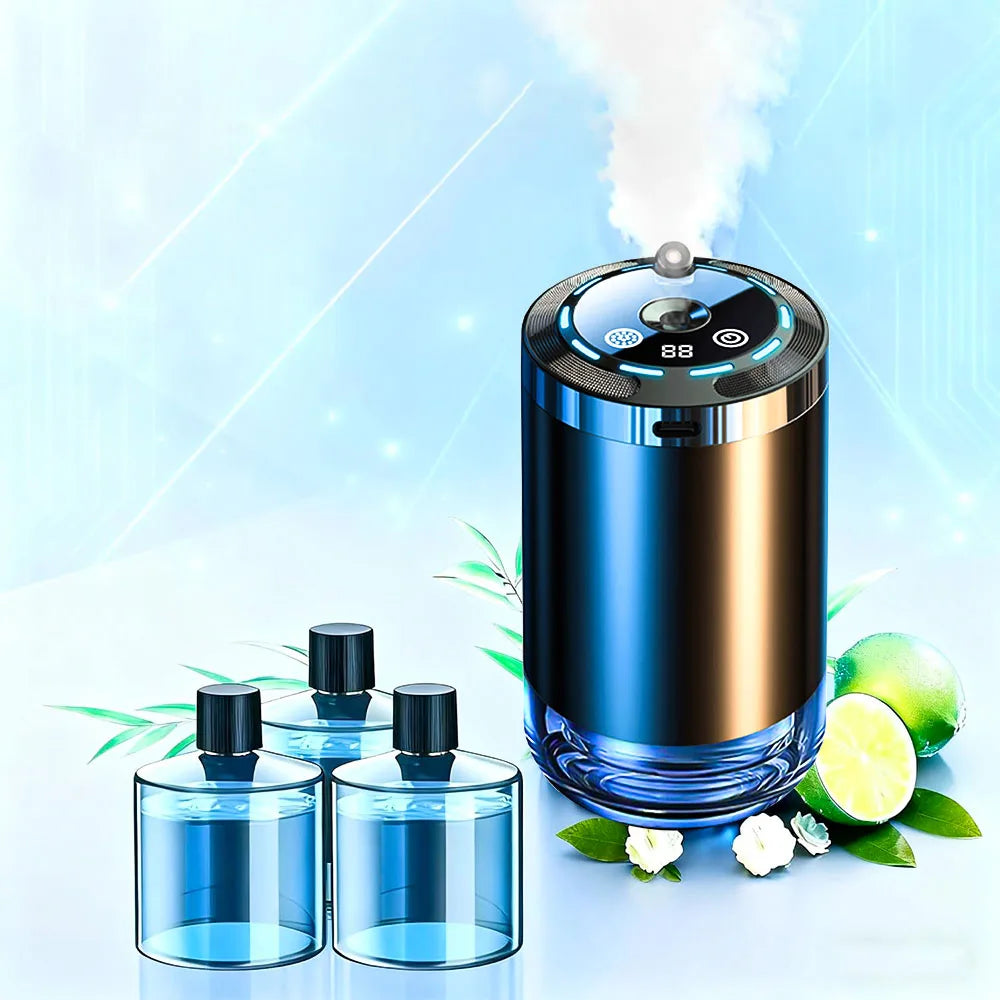 Car Electric Air Diffuser Aroma Car Air Vent Humidifier Mist Aromatherapy Car Air Freshener For Removing Odors Car Accessories